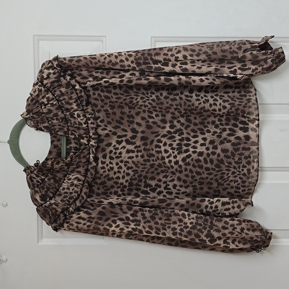 Jonathan Simkhai Felicity Chiffon Blouse - Picture 6 of 15